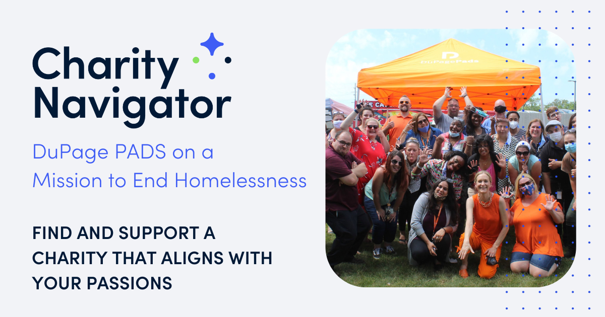 DuPage PADS Aims to End Homelessness Charity Navigator