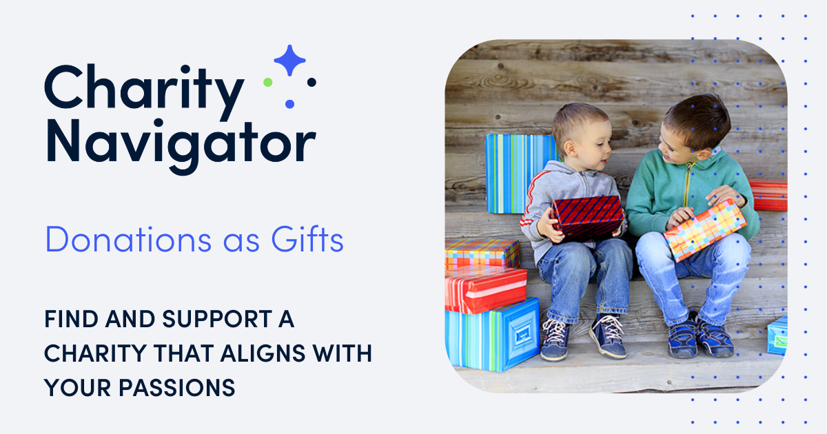 Donations as Gifts Charity Navigator