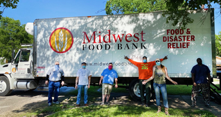 Midwest Food Bank truck