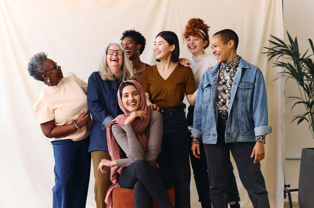 group of diverse women