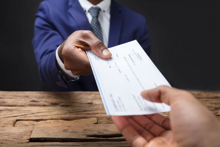 political donations check